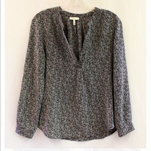 Joie Peterson Dotted Silk Blouse